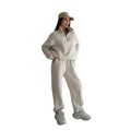 2024 Custom Tracksuits Pullover Hoodies and Jogger Set for Woman Workout Women's Hoodie Suit