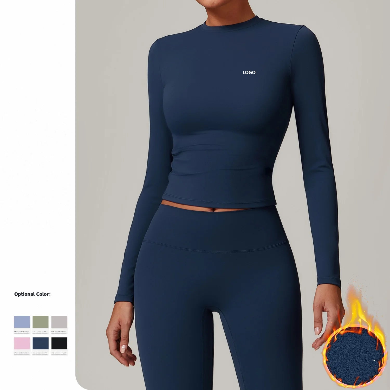 OEM/ODM Custom High Quality Wholesale Gym Wear Slim Fit Workout Wear Long Sleeves Tops for Women Tight T Shirts Activewear