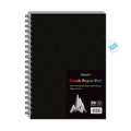 SINOART 30 Sheets A3 Size 140g Black Pad Drawing Art Sketchbook Paper Sketch Book Artist Black Paper Sketchbook Painting