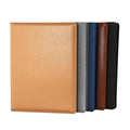 Filing Products Office Supplies A4 PU Leather Padfolio Document Holder Ring Binder File Folder Organizer Portfolio