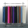 Heavyweight Fleece-lined Men's Wide-leg Straight-leg Pants Solid Color Casual Sport Pants Sweatpants and Hoodie Set