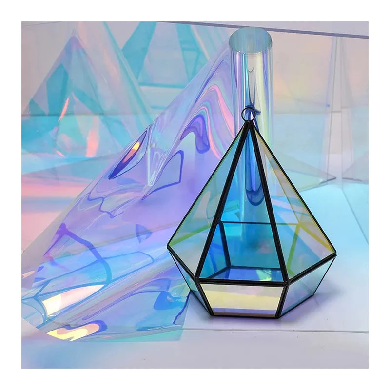 Architectural Dichroic Decoration Film Solar Tint Building Window Film rainbow Colorful Hot Sell Building Film MegaBDM