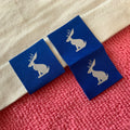 New Design Sewing on Textile Hem Label for Sleeveprivate logo Taffeta Woven Hem Tag for Beanie