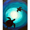 Pack Paint by Number for Adults Kits Sea Turtle Picture With Numbers Animals Diy Gift for Home Wall Decor 40x50cm/16x20inch