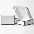 SY Factory Direct Mini Mailing Boxes High Quality Paper Gift Packing Box with Matt Lamination Embossing Hot Sale Folder Type