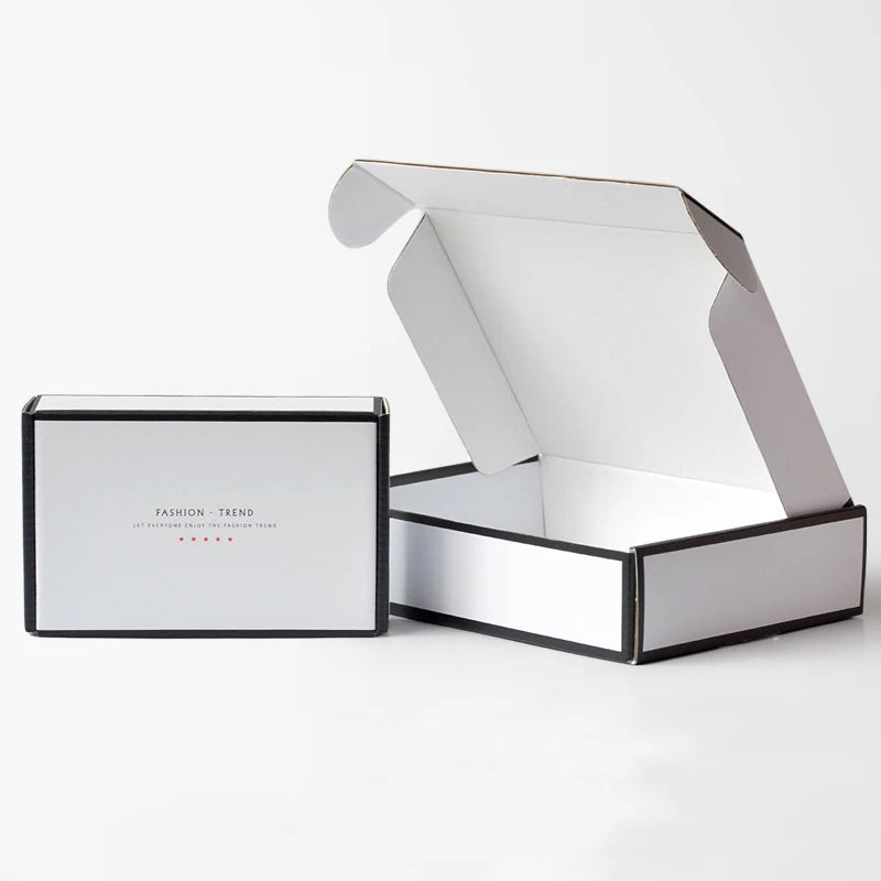 SY Factory Direct Mini Mailing Boxes High Quality Paper Gift Packing Box with Matt Lamination Embossing Hot Sale Folder Type