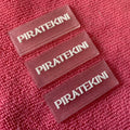 Company logo Transparent Rubber Badgecolorful logo clear Rubber Patch for Apparel