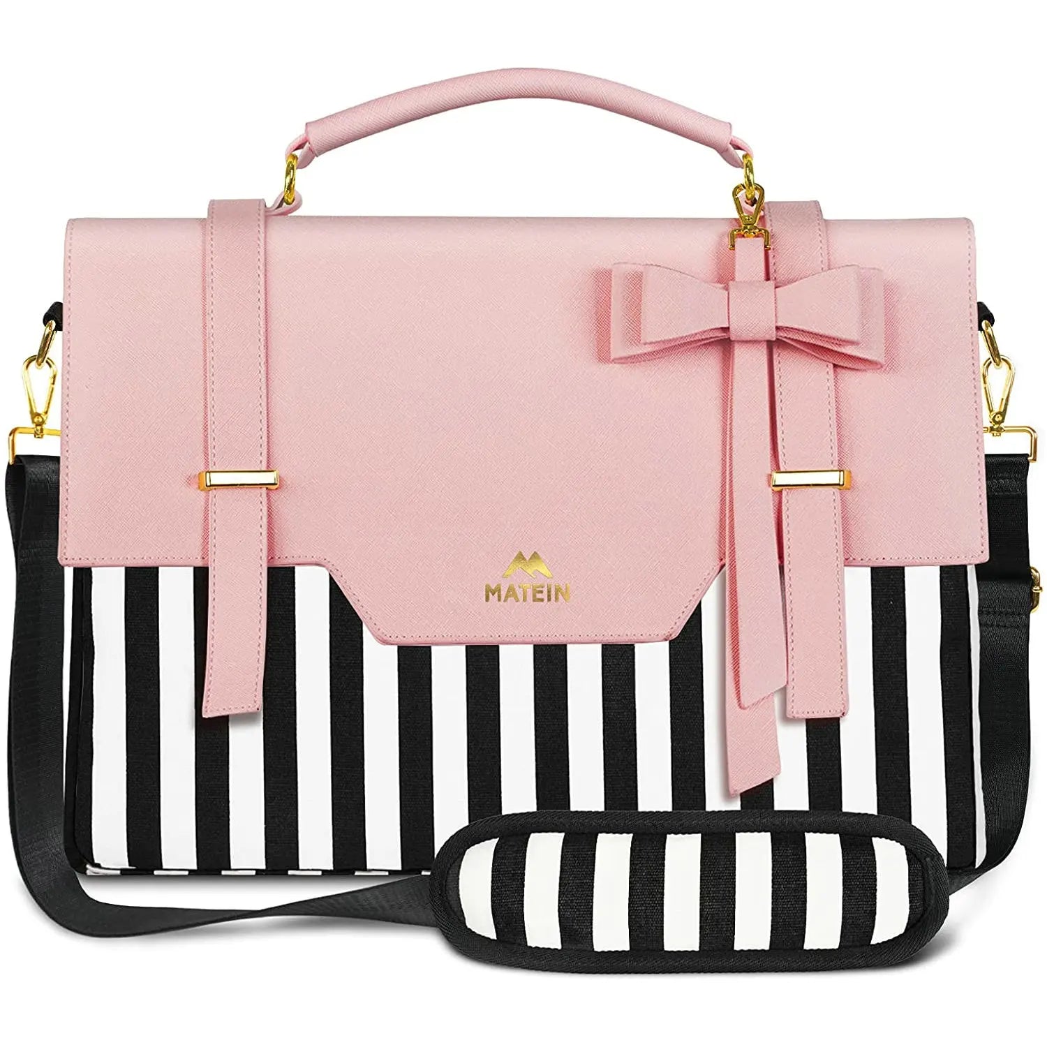 15.6 Inch Computer Handbags Pocket Office Travel Hand Bag Ladies Large Shoulder Briefcase Satchel Bags Women Laptop Bags
