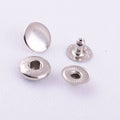 12.5mm Metal Garment Bag Strap Webbing Spring Snap Button