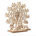 3D DIY Jigsaw Puzzle Mini Wood Sky Ferris Wheel Building Blocks for Holiday Gift