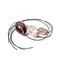 HY Favorable price Natural Smoky Quartz Kegel Certified Yoni Eggs Set Massage Eggs drilled gift