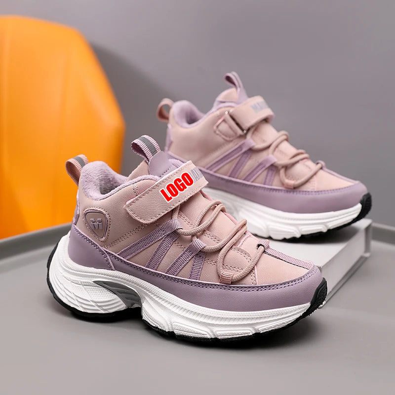 OEM Custom Running Shoes for Kids and Students Korean Style Mesh Sneakers for Girls and Boys Casual Sneakers for Spring Season