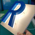 SY1624 Aluminum Back Light-emitting Characters Installation Leg Screw Advertising Sign Support High-footed Acrylic Nut
