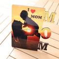 MDFSUB 15x18cm Mother's Day Sublimation Blank Mdf Photo Frame Mom Plaques Picture Frame Sublim Photo Frame