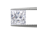 Starsgem 1.5ct Square Moissanites Diamond D White Color 6.5*6.5 mm Princess Cut Moissanite