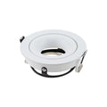 GU10 Downlight Holder Rotation Adjustable MR16 Lamp Fitting Recessed Ceiling Spot Light Frame GU10 Light Bulb Fixture