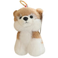 Simulation Plush Husky Keychain Toy Cuddly Mini Pomeranian Plush Dog Keychain Poodle Stuffed Dog Keychains Cuddly Bag Pendant