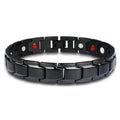 Personality Gold-Inlaid Stainless Steel Magnet Health Charm Bracelet Fashionable Room Style