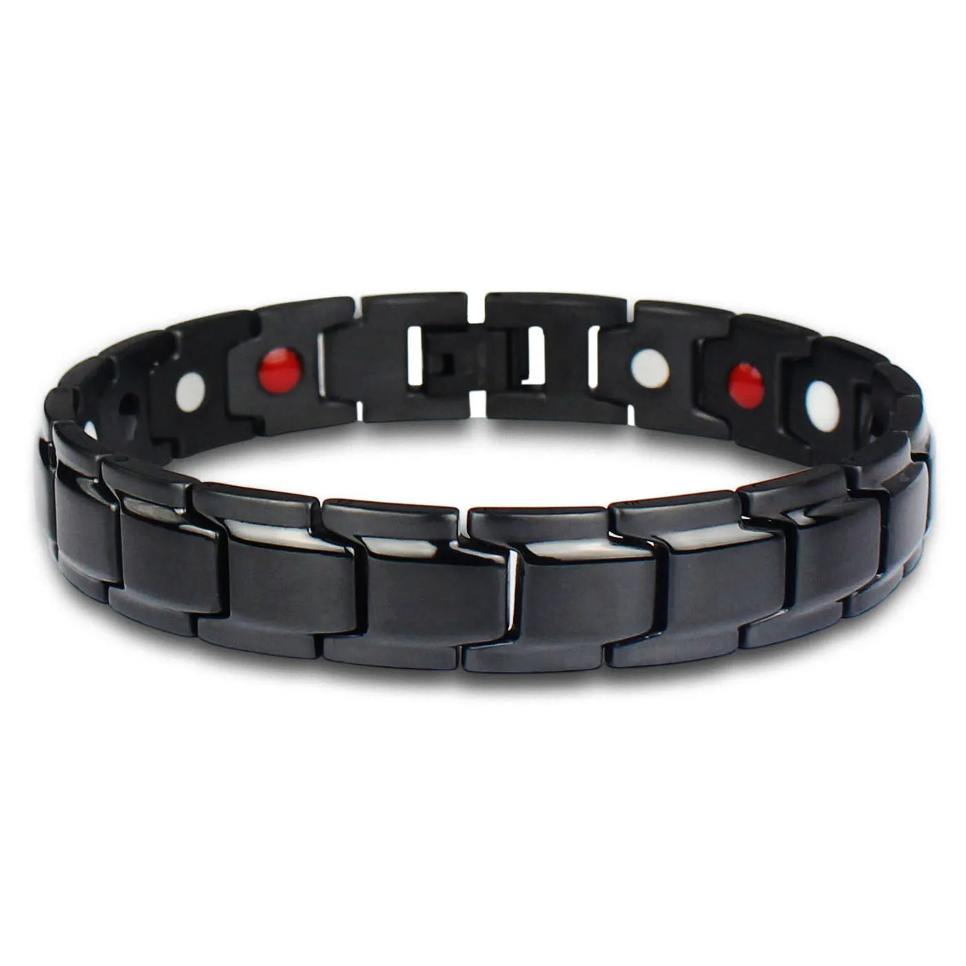 Personality Gold-Inlaid Stainless Steel Magnet Health Charm Bracelet Fashionable Room Style