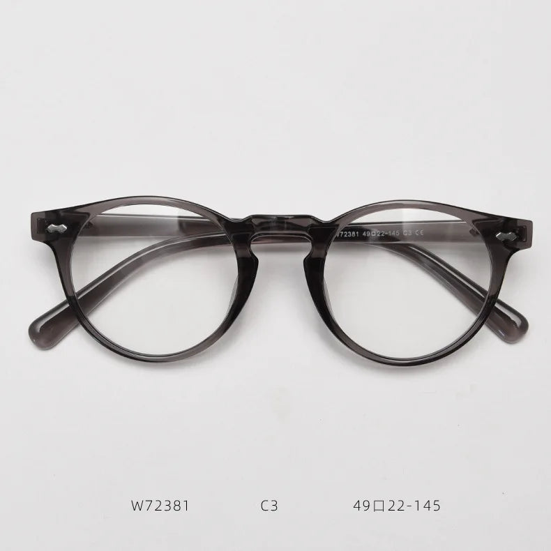 Transparent Eyeglasses Frame Male Women TR90 Big Large Myopic Glasses Men Spectacles for Prescription