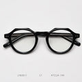 2024 Men Glasses Frame Fashion Thick Acetate Square Designer Brand Myopia Eyewear Handmade Optics Women Prescription Eyeglasses