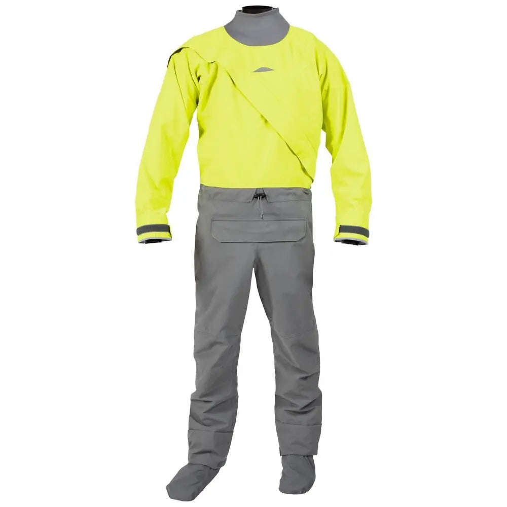 Soft and Thick 3-Layer Drysuit for Winter Sea Fishing & Sailing Waterproof and Breathable Sportswear for Kayaking