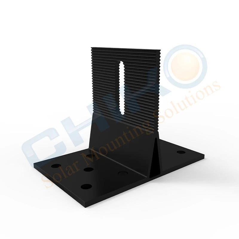 Solar Racking System for Tile Roof L Foot Comp Shingle Rad Mount for Asphalt Shingles Roof
