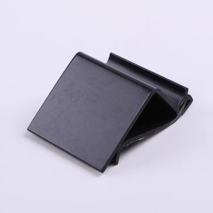 PLASTIC PVC Promotional display  label holder for supermarket shelves