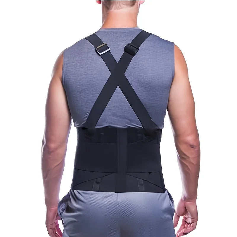 Pressure Belt Back Support Belt Weightlifting Fitness Exercise Work Safety Waist protection Gear