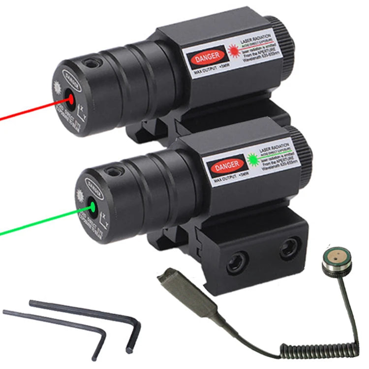 SYQT Adjustable Tactical Red Dot Laser Sight Scopes & Accessories for Hunting