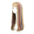 New Design Shiny Party Highlights Glitter Super Bright Synthetic Extensions Hair Tinsel Clip