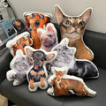 Handmade Anime Customized Sublimation Printing Cushion Animal Pattern Throw Pillows Abstract Geometric Cover Logo Custom Pillow