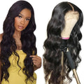 Wholesale Raw Virgin Human Hair 28 30 40 Inch Body Wave Wig Brazilian Hair Hd Lace Frontal Wigs Pre Plucked for Black Women