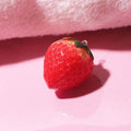 Mini Mix Fruit Resin Charms 3D Strawberry Avocado Lemon Pendants for Necklace Earring