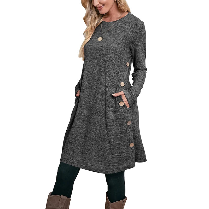 Ladies Dresses Women  Office Lady Linen Summer Clothes for Women Custom Women Girls Dress
