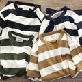 Stripe Hot Supplier Custom  T Shirt 100% Cotton Mens Clothing Designer Wholesale T-Shirt Mens Shirts High Quality