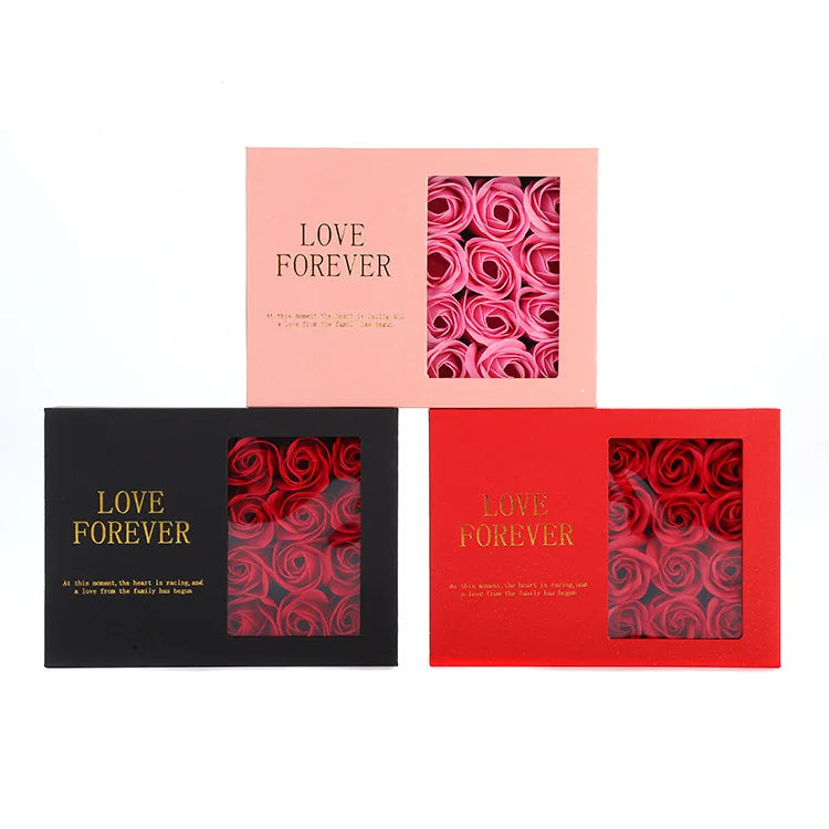 Stock Sale Wholesale Happy Mothers Day Rigid Flower Gift Box Magnetic Closure Sponge Lined Glossy Lamination Bags Set Luxury