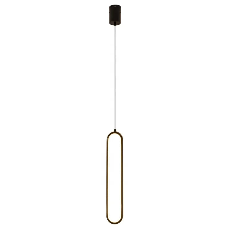 Modern 18W & 54W LED Pendant Lights Indoor Suspended Acrylic Chandeliers for Bedroom & Living Room IP44 Rating Iron Base