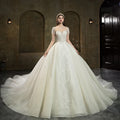 AL1344 2025 Simple White Wedding Dress French Rhinestone Sequin Train Bride's Maternity Photoshoot Dress Crystal Ruffles