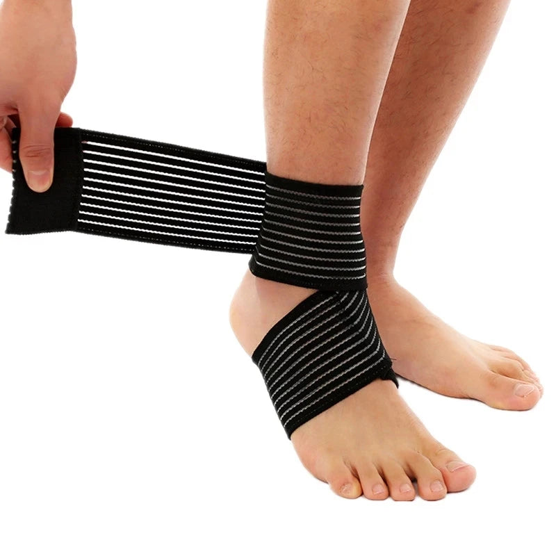 Cotton Elastic Bandage for Wrist Calf Elbow Leg Ankle Protector Compression Knee Support Band Sport Tape Fitness Safety