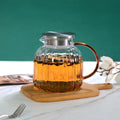 Hxglass Large Capacity Restaurant Tea Pot High Borosilicate Glass Water Pitcher Aesthetic Household Tea Pot Wholesale