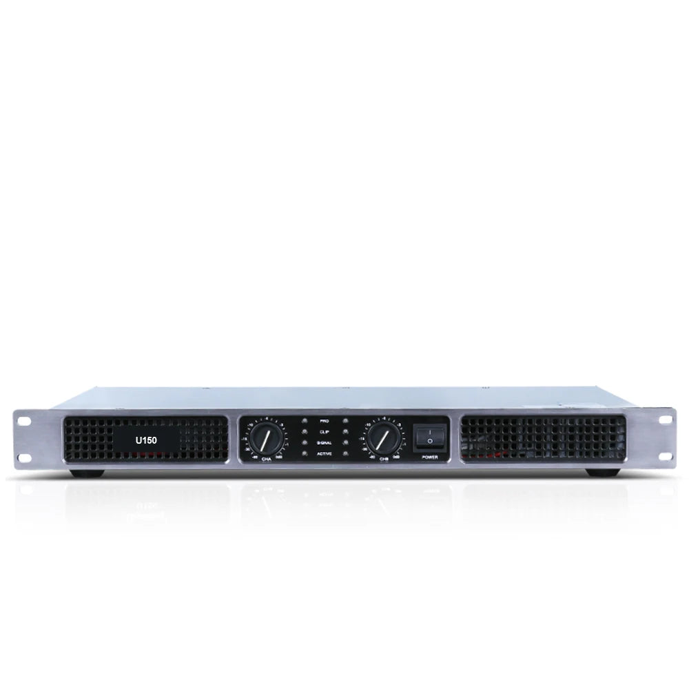 Depusheng U150 Hot Sale 200W*2 Audio Power Amplifier Professional for Conference Home Theater