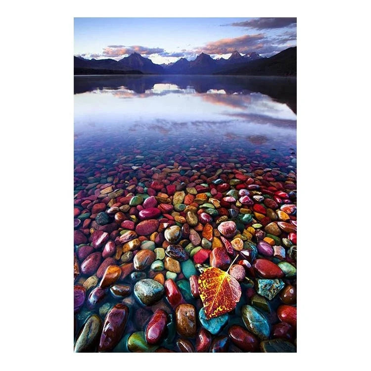 Ever Moment Diamond Painting Colorful Cobblestone 5D DIY Decoration for Home S2F682
