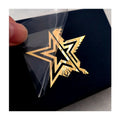 Custom Factory Hologram UV DFT Cup Wrap Transfer Adhesive Stickers PVC Material for Glass