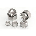Hex Kep Nut Stainless Steel Locknuts
