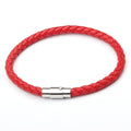 AA016390 Magnetic Pu Leather Bracelet Handmade Jewelry