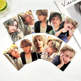 5Pcs/Set KPOP Kim Tae Hyung Photocards V Solo Album Layover Double-Sided Postcard Lomo Cards Fans Collection Gift