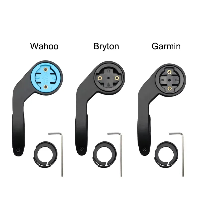 RIDERACE Bicycle Computer Mount Holder Durable Road Bike Handlebar Odometer Stopwatch GPS Rack Stand for Garmin Bryton Wahoo