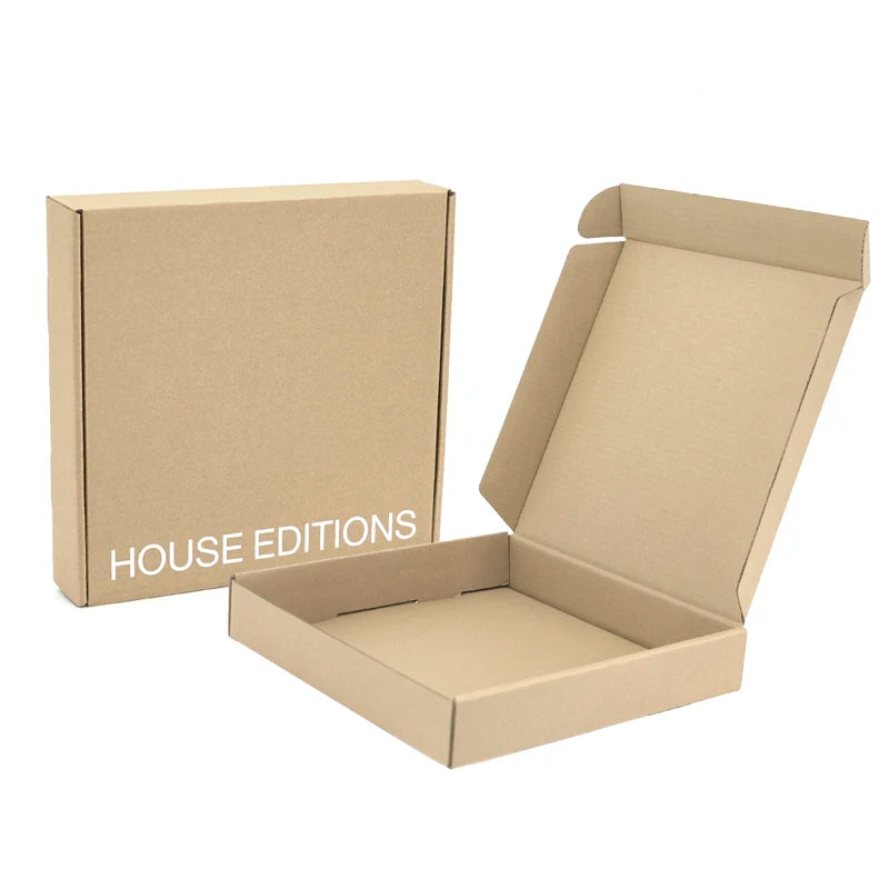 Custom logo Shape Eco Friendly Cardboard Carton Gift Mailing Mailer Shipping Corrugated Paper Packaging Box with Insert