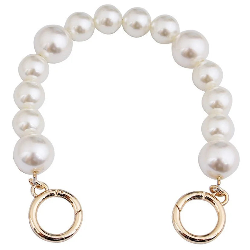 Deepeel AL070 25-40cm Chains Accessory Shoulder Bag Chain Bag Handles Pearl Purse Chain